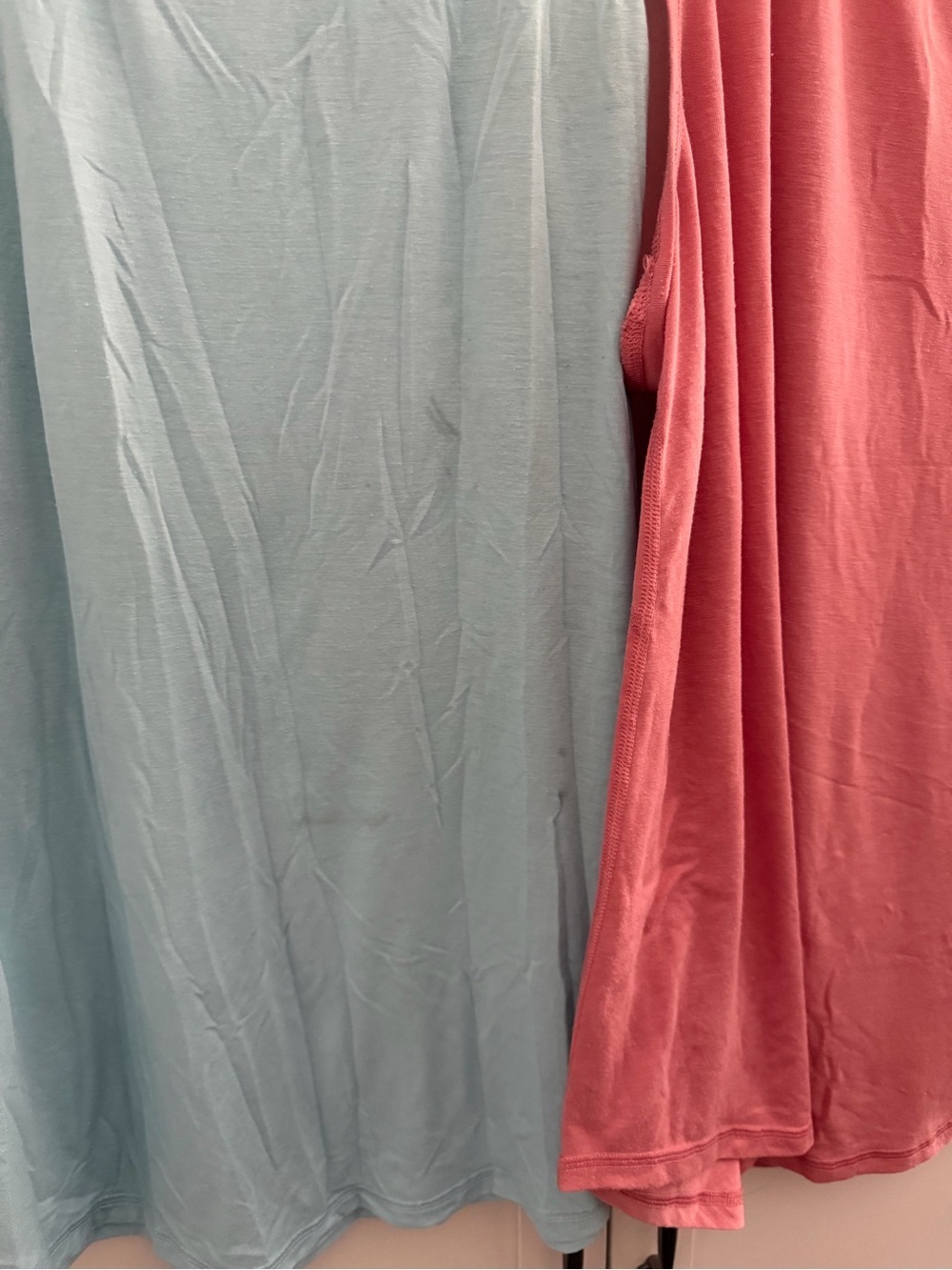 Women’s Champion Tank Top Duo - Pink and Light Blue - Picture 3 of 4